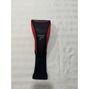 Top Flite #3 Fairway Wood Golf Headcover Black Red Grey Head Cover